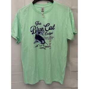 BLUE CAT LODGE Short-Sleeve Unisex T-Shirt Size Large Ozark Movie